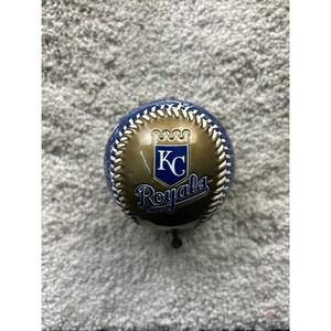 Rawlings Kansas City Royals MLB Baseball 2009‎ Gold Blue Distressed with Case